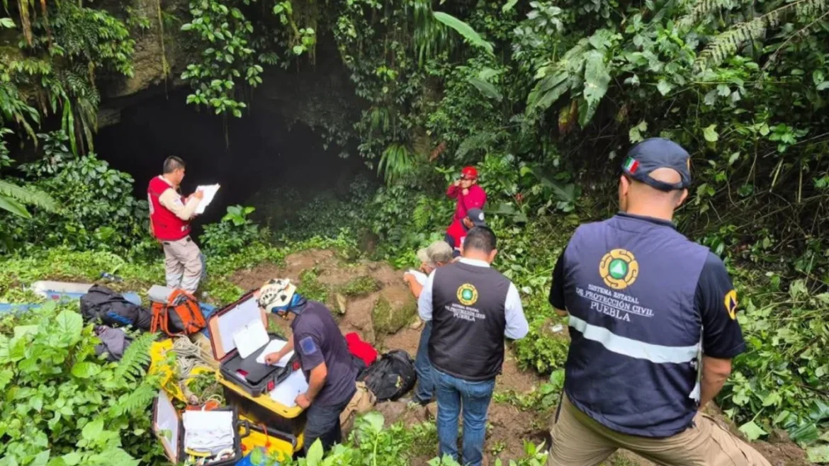 Finalizan labores de rescate en gruta de Puebla tras hallar el cuarto y último cuerpo