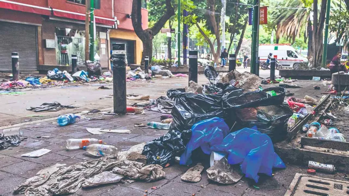 Festejos del Mundial 2026 exponen crisis de manejo de residuos en CDMX