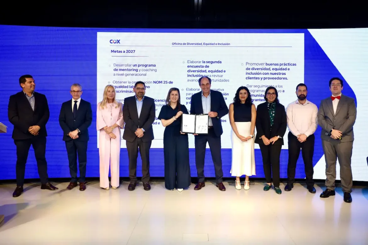 Cox ratifica compromiso con diversidad e inclusión y firma decálogo hacia 2027