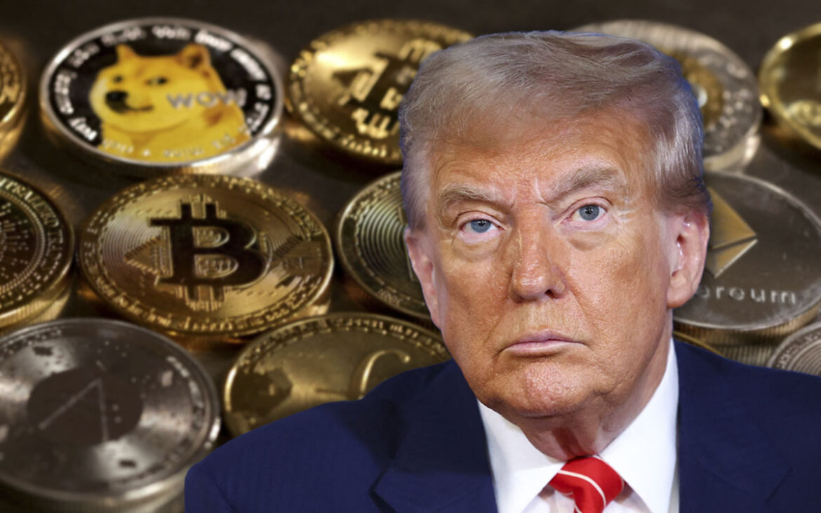 Trump declara ingresos superiores a mil mdd por criptomonedas