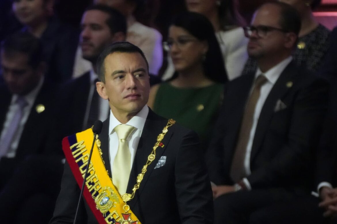 Cuestionan alianza de Noboa con EU por abusos en guerra contra el narco