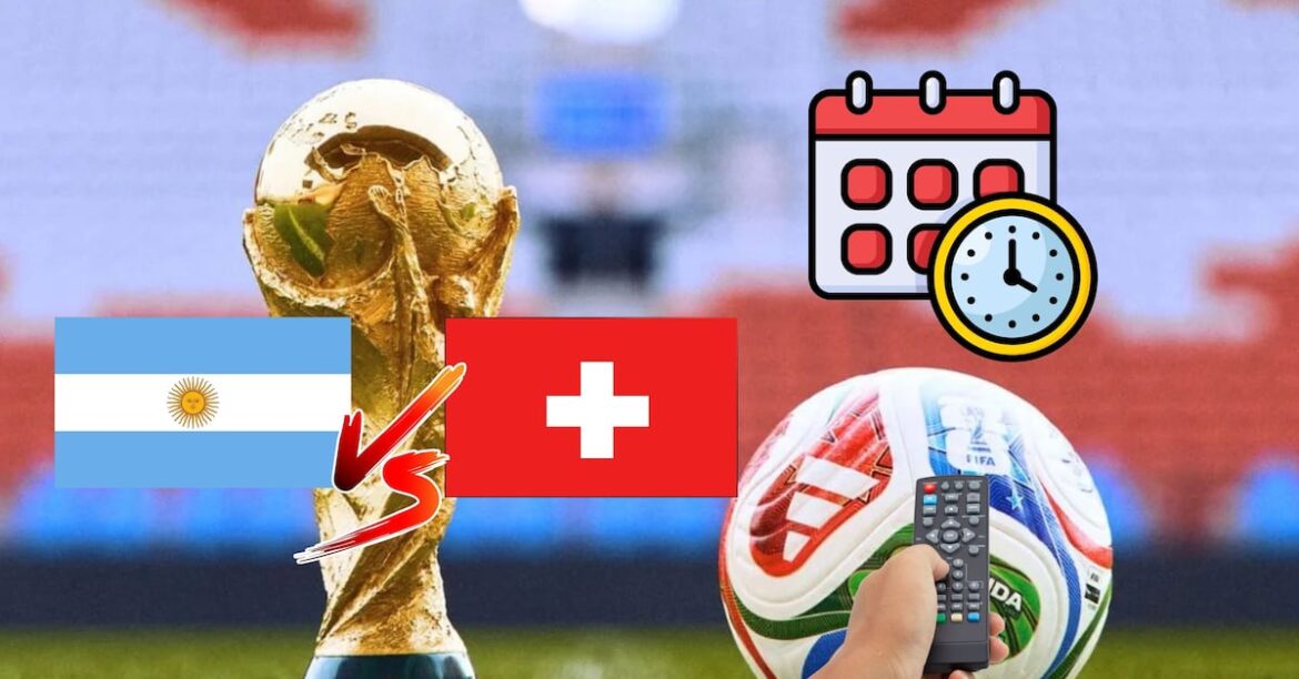 Argentina y Suiza se enfrentan en cuartos de final del Mundial 2026