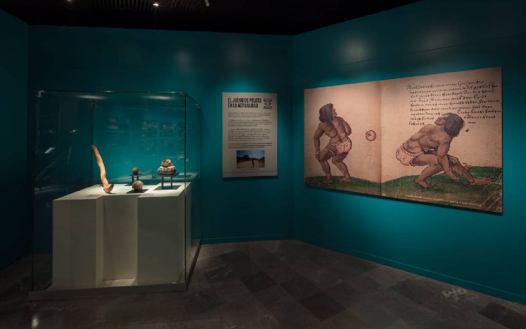 Inaugura el INAH exposición sobre el juego de pelota en Tenochtitlan en el Museo del Templo Mayor
