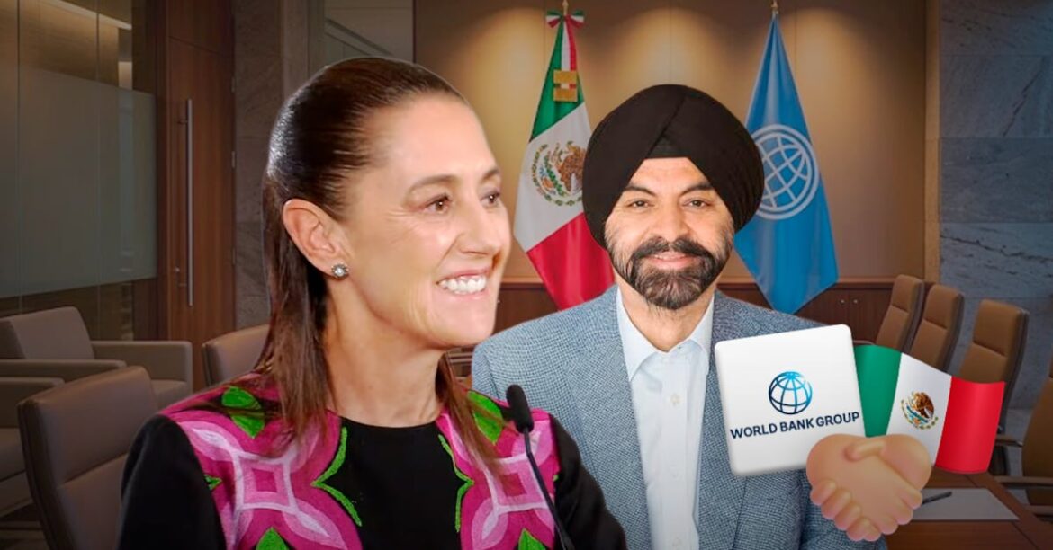 Sheinbaum se reúne con presidente del Banco Mundial para fortalecer Plan México