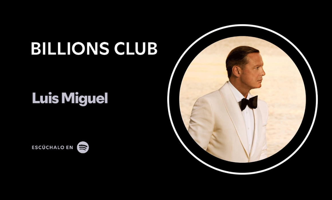 Luis Miguel se une al Billions Club de Spotify con ‘Ahora te puedes marchar’