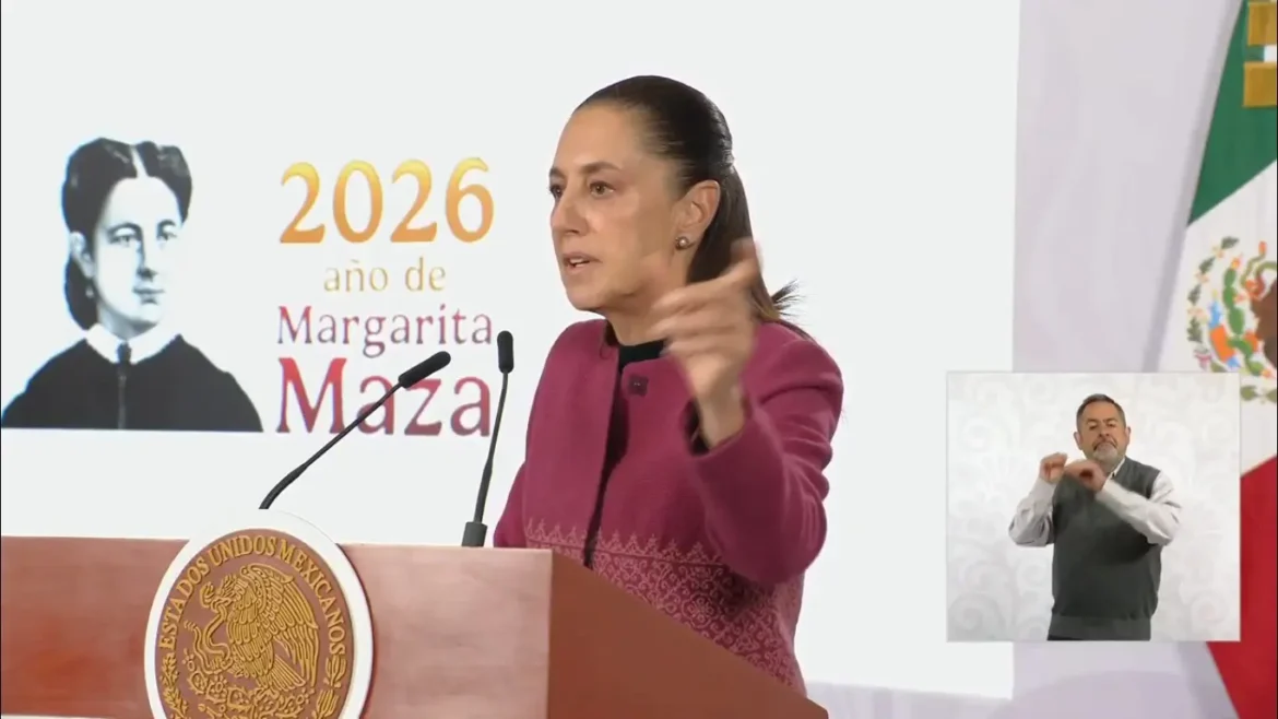 Sheinbaum descarta autenticidad de video donde grupo delictivo se atribuye 10 asesinatos en Zacatecas