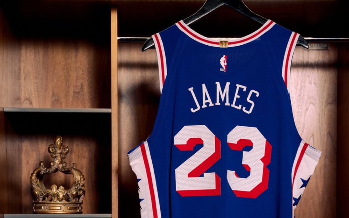Philadelphia 76ers presenta oficialmente a LeBron James con el número 23