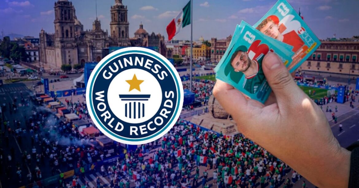 Panini México busca romper récord Guinness de intercambio de estampas en el Zócalo