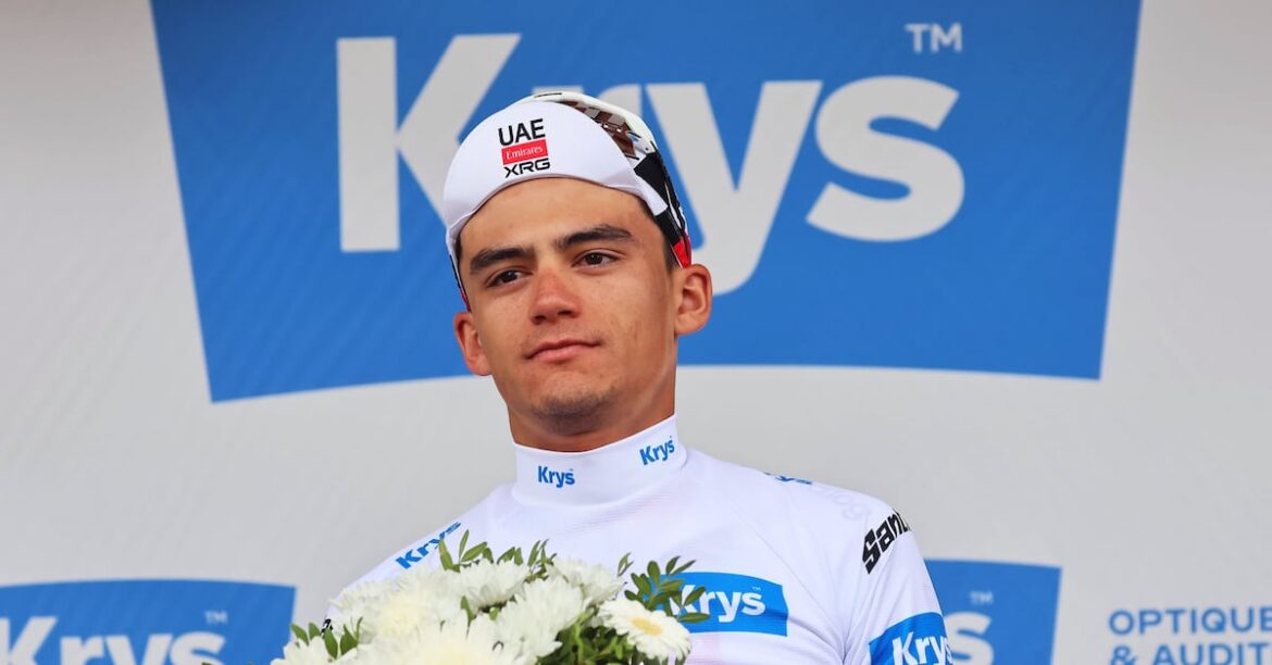 Claudia Sheinbaum felicita a Isaac del Toro por histórico tercer lugar en el Tour de Francia
