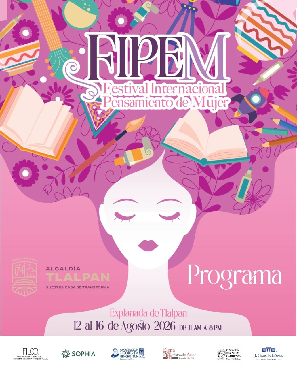 Festival Internacional Pensamiento de Mujer llevará literatura, ciencia, arte y cultura a Tlalpan