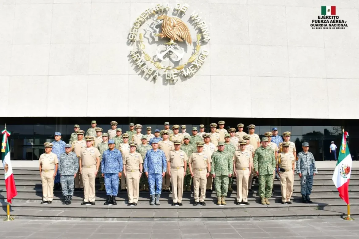 Defensa y Marina realizan 3/a. Reunión de Estados Mayores para reforzar capacidades estratégicas
