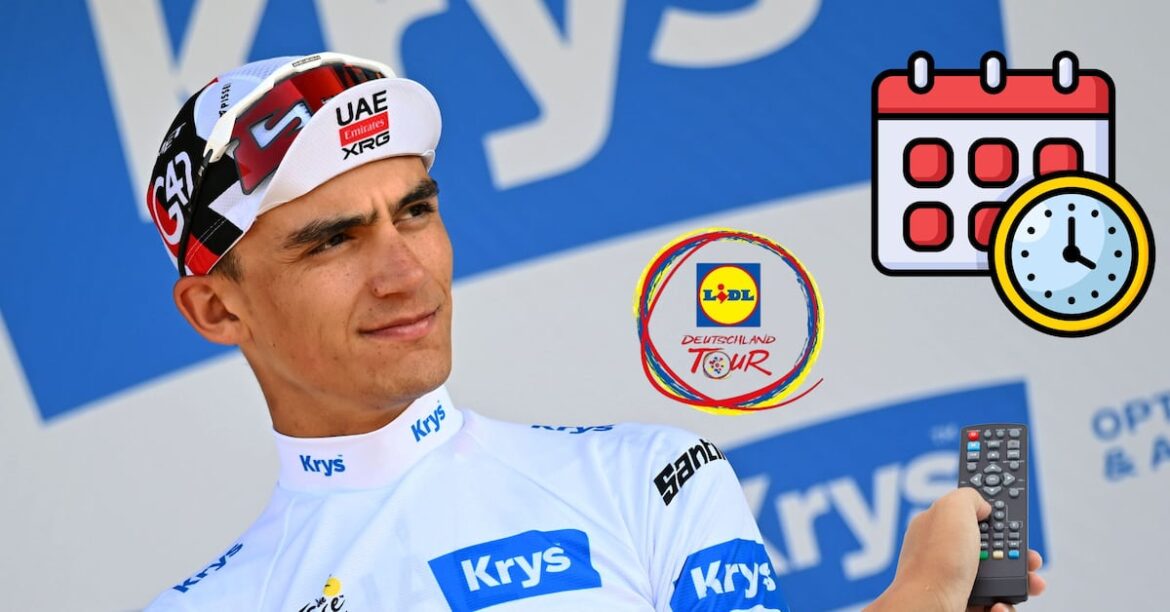Isaac del Toro lidera el Tour de Alemania previo a la etapa más larga