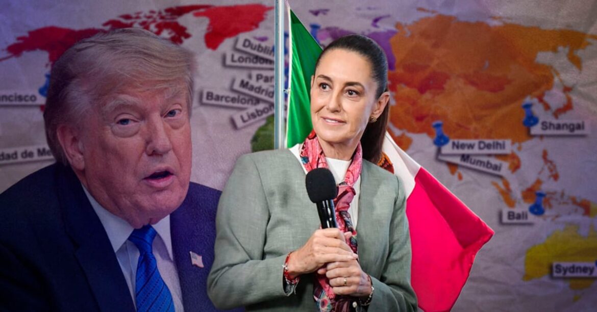 Responde Sheinbaum a artículo compartido por Trump: ‘Somos amigos de todo el mundo’