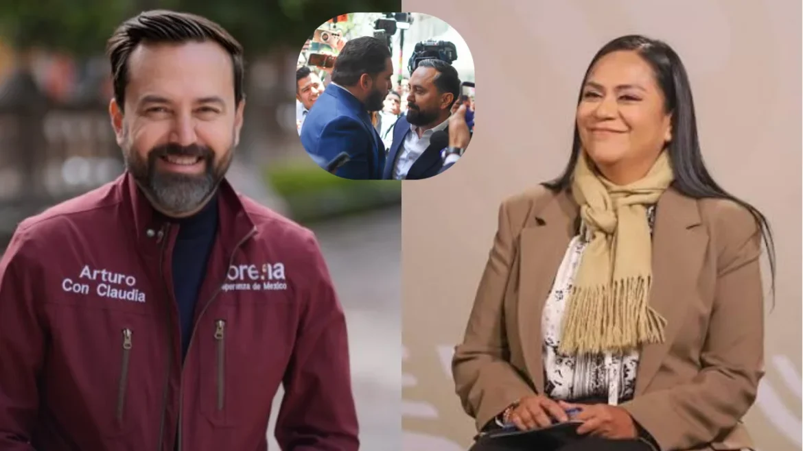 Se reúne Arturo Ávila con Ariadna Montiel tras pleito en el Senado