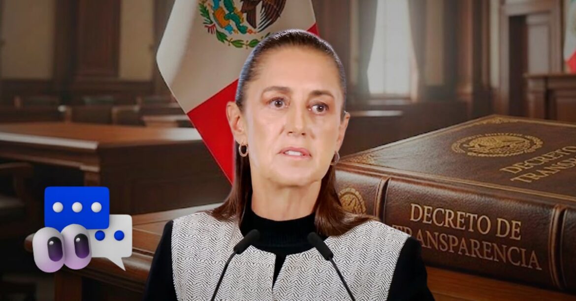 Sheinbaum anuncia decreto de transparencia con límites por seguridad nacional