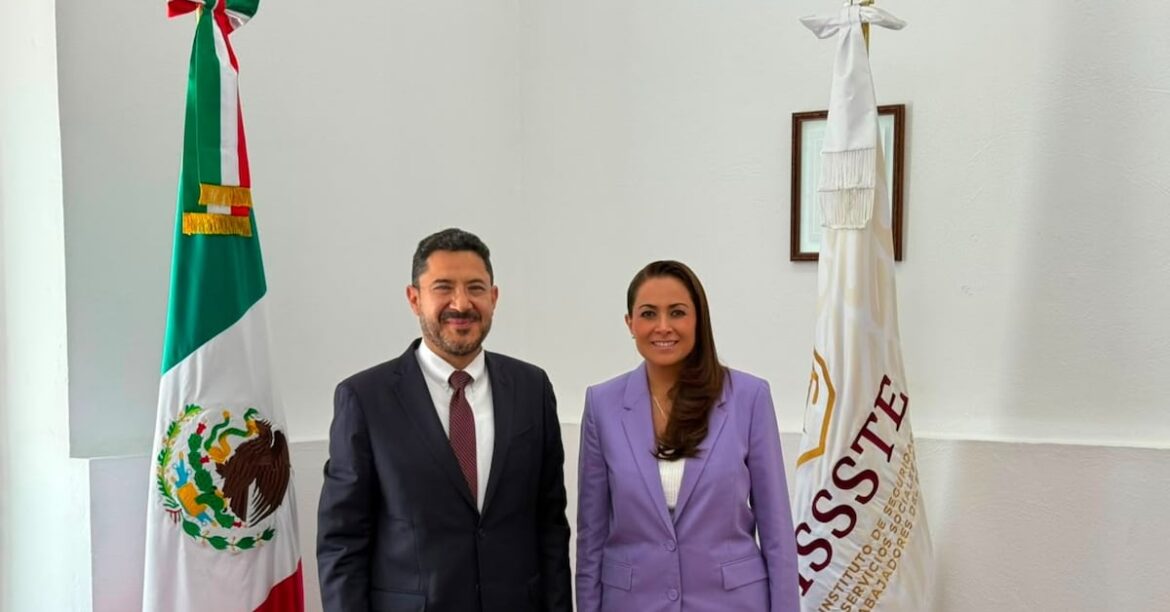 Coordinan gobernadora de Aguascalientes y director del ISSSTE mejora de servicios de salud
