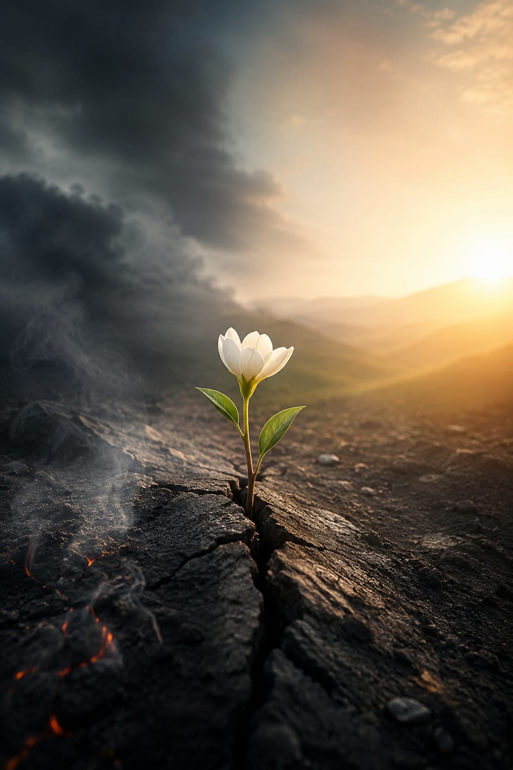 Poema anónimo explora la resiliencia y el renacer tras el sufrimiento